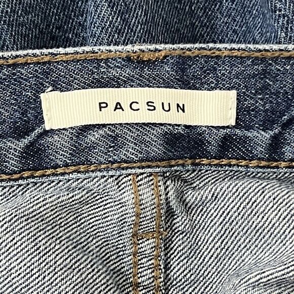 Pacsun Womens Size 25 High Rise Bootcut Distressed Raw Hem Jeans - Picture 5 of 5